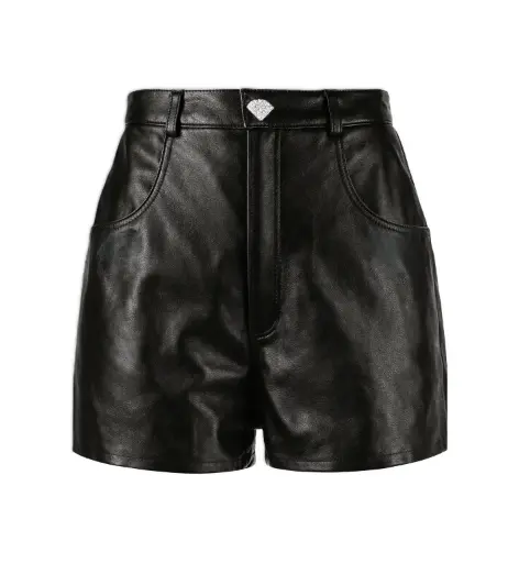 Classic Leather Shorts