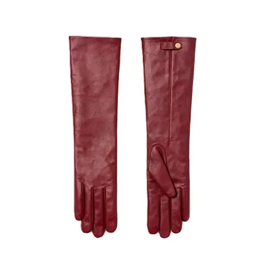 Long Cuff Leather Dress Gloves