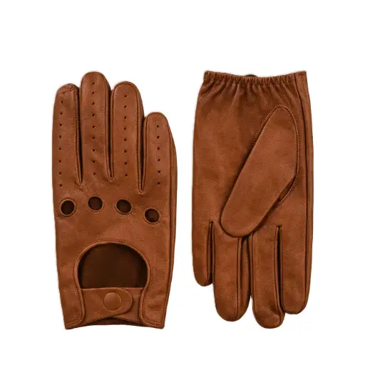 Classic Full-Finger Leather Driving Gloves