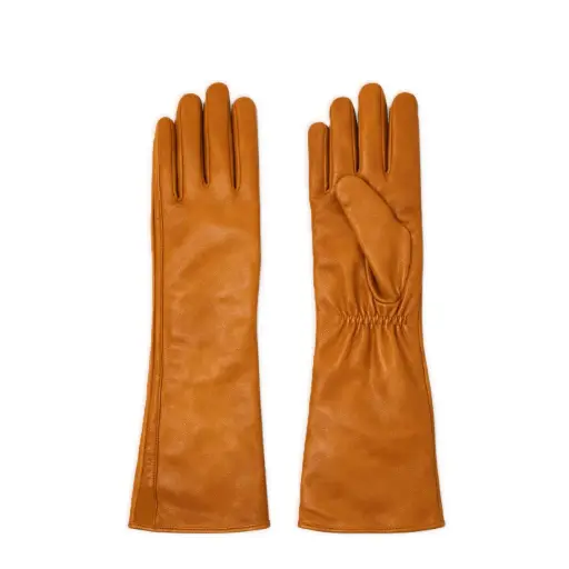 Extended-Length Leather Gloves