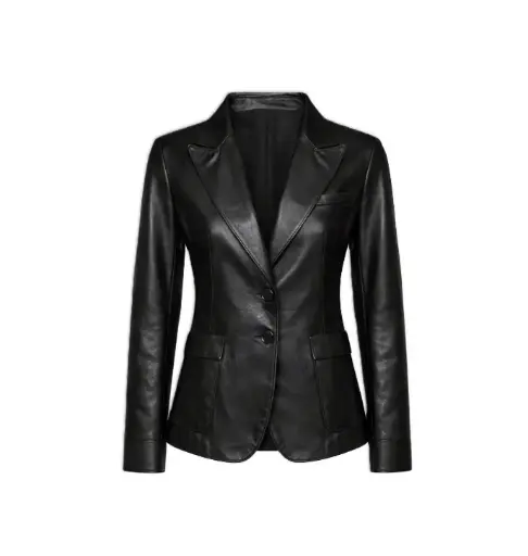 Women’s Classic Leather Blazer