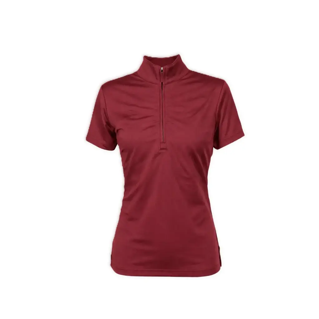 Women’s Short Sleeve Quarter-Zip Performance Top