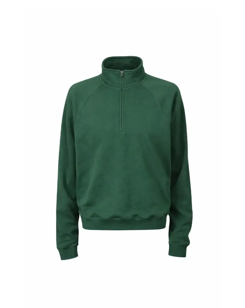 Quarter-Zip Sports Sweatshirt (Raglan Sleeve)