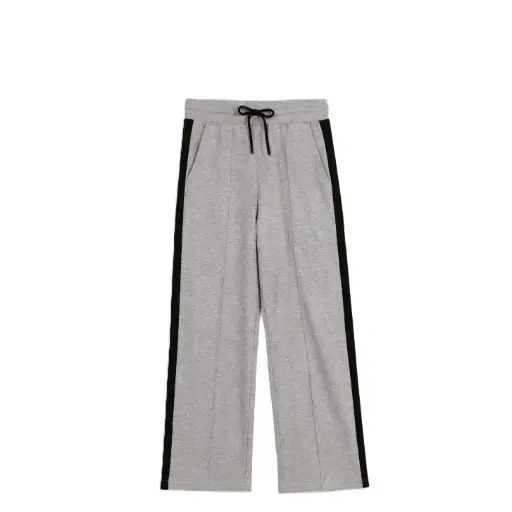 Grey Side-Panel Lounge Pants