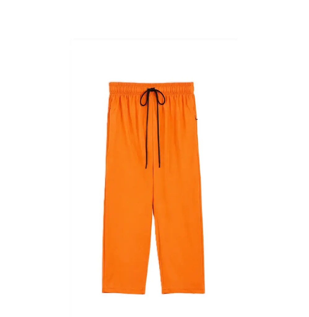 Relaxed Fit Polyester Pants