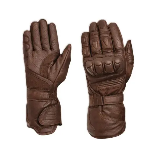 Full-Finger Leather Driving Gloves