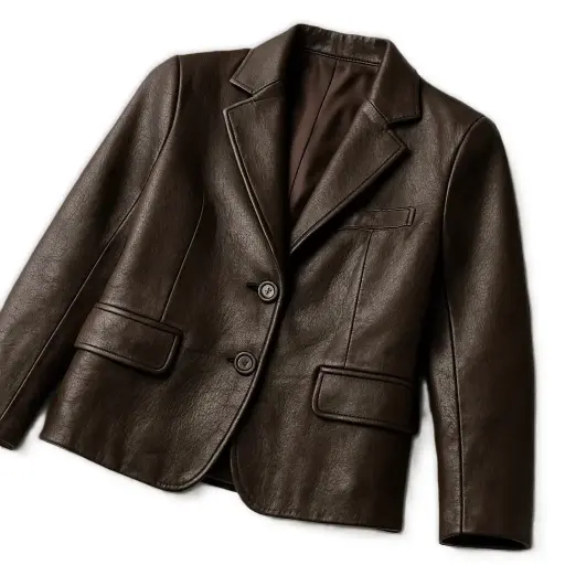 Leather Blazer