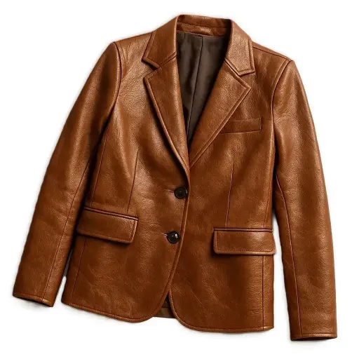 Leather Blazer