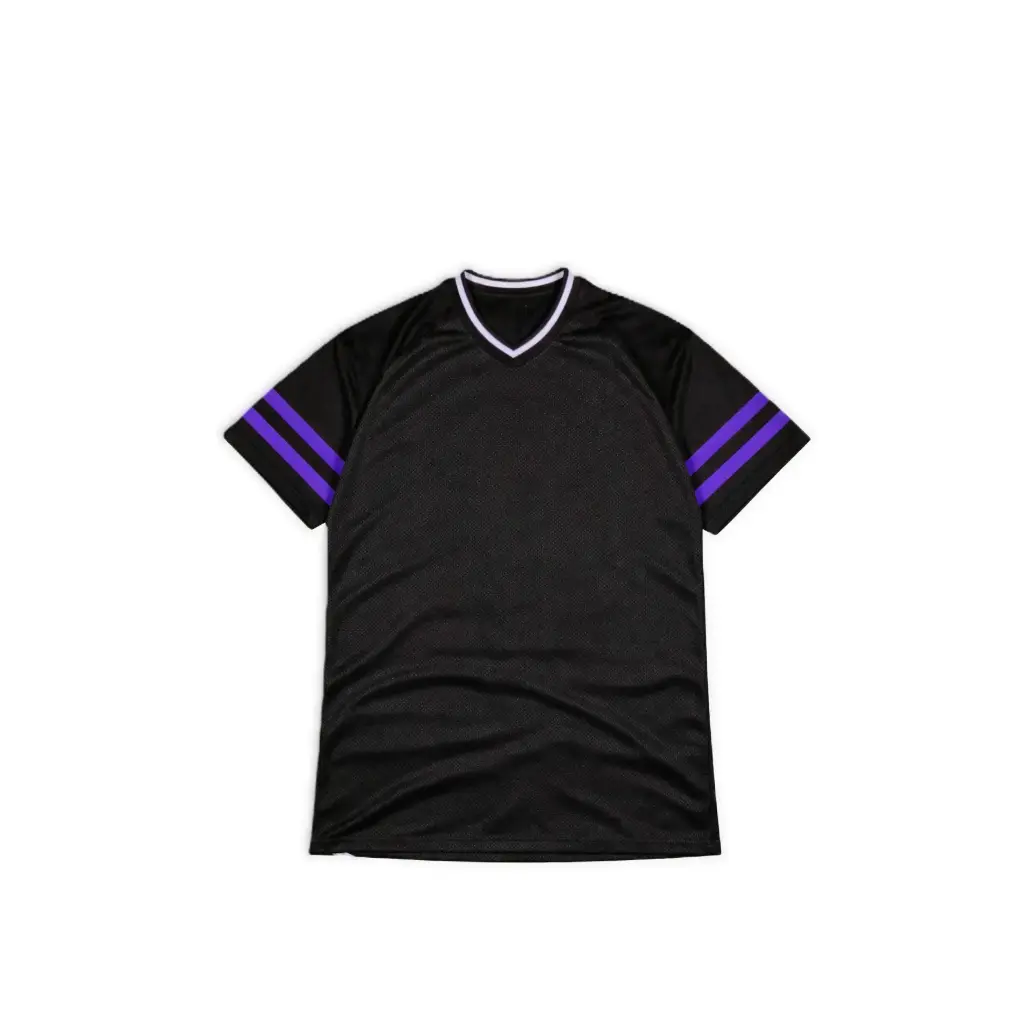Athletic V-Neck Mesh Jersey