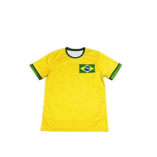 Brazil-Inspired Classic Ringer T-Shirt