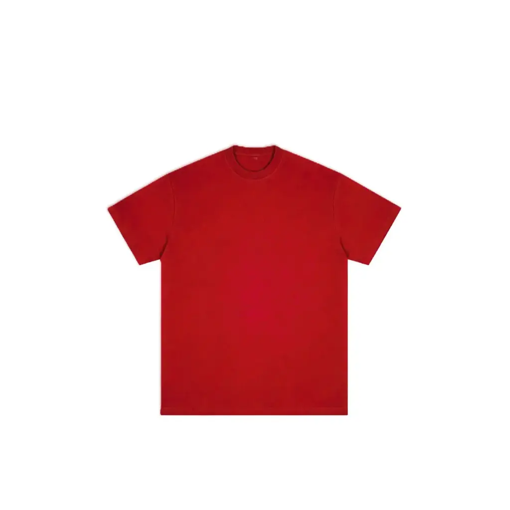 Essential Crew Neck T-Shirt – Red
