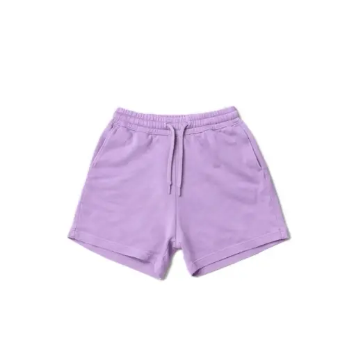 Relaxed Fit Drawstring Shorts – Lavender